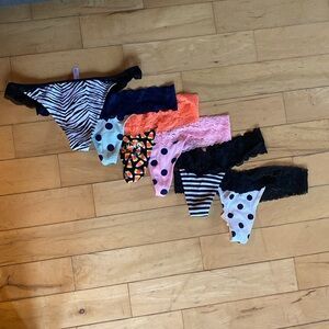 Victoria’s Secret Pink Thongs - set of 6 NWT